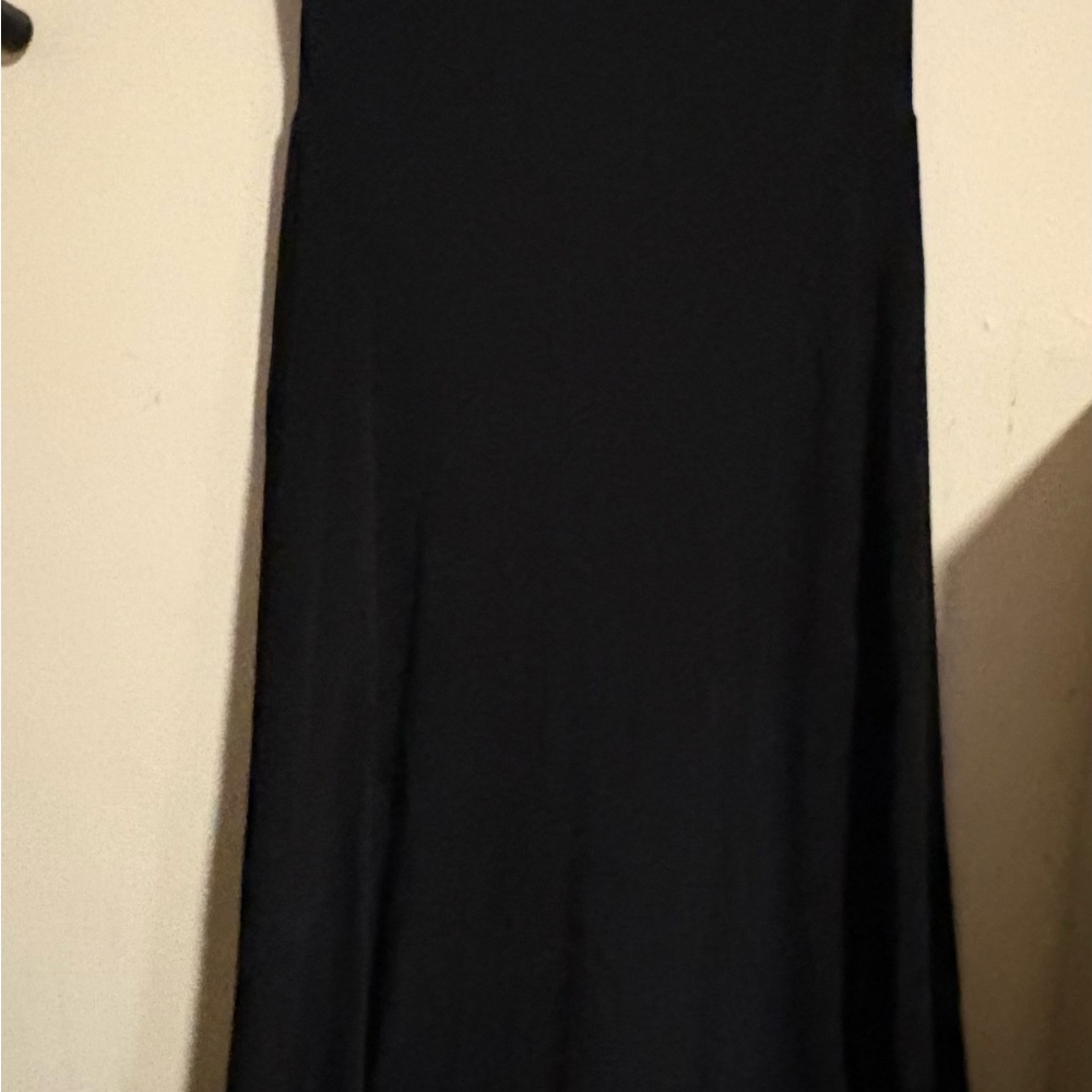 Elegant Black Women's strapless dress